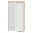 Шкаф-купе Аларти T-1-230х120х45-MДСС-Белый-1