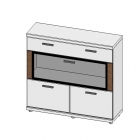 Комод Альтерна Корано Бм.Кор-86 ольха