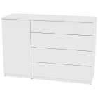 Комод Аларти КалистоK42923х1352х468PUSHtoOPENБелый