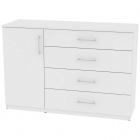 Комод Аларти КалистоK44923х1352х468ручкарейлинг160ммБелый