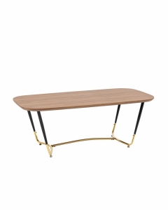 Журнальный столик Stool Group Даймакс 120x60 Темное дерево