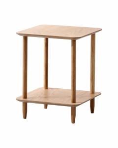 Журнальный столик Stool Group Stiff 40x40 Светлое дерево