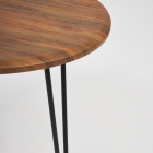 Стол журнальный Tetchair HURON МДФ/металл, 555545 см, Дуб Американский ножки черные