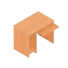 Стол компьютерный Альтерна Р.СК-10 дуб молочный