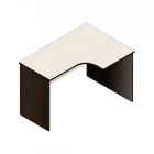 Стол компьютерный угловой Альтерна Р.РС-12 правый Венге/Дуб молочный