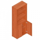 Шкаф для документов Альтерна Р.Ш-2 вишня Оксфорд