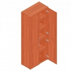 Шкаф для документов Альтерна Р.Ш-2Д вишня Оксфорд