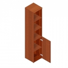 Шкаф для документов узкий Альтерна Р.П-2 орех Аликанте