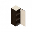 Шкаф для документов средний Альтерна Р.Пс-3 Венге