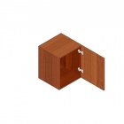 Антресоль для шкафа Альтерна Р.А-2 орех Аликанте