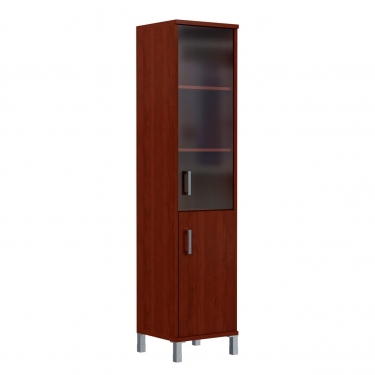 Стеллаж стекло тонированное Skyland В431.5 L Бургунди