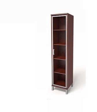 Стеллаж стекло в раме Skyland В431.8 L Венге магия