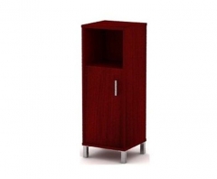 Стеллаж дверь ДСП с замком Skyland В421.3 R/Z Венге магия
