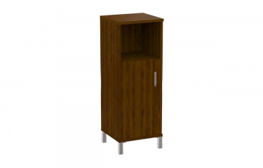 Стеллаж дверь ДСП с замком Skyland В421.3 R/Z Орех Даллас