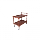 Стол сервировочный Мебелик Бридж Средне-коричневый