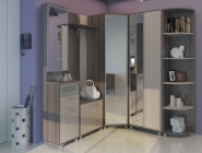 Пристрой радиусный WEST Rinner Модуль 7 Ясень шимо темн/Ясень шимо св