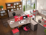 Набор для персонала 11 предметов Skyland Xten Дуб Сонома/Рено_31595