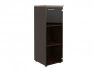 Шкаф колонка со стекляной дверью и топом Skyland XMC 42.2 Дуб Сонома/Рено