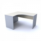 Стол письменный левый Skyland СА-4 Л Клен/металлик