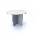 Стол круглый Skyland ПРГ-1 Клен/металлик