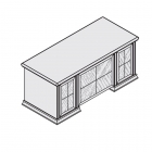 Стол письменный POINTEX DBL21810001 темный дуб