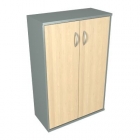 Шкаф Skyland СТ-2.3 Клен/металлик