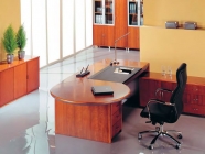 Кабинет руководителя POINTEX Manhattan набор 3 Вишня