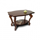 Стол журнальный Мебелик Берже 1 Тёмно-коричневый