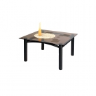 Стол журнальный Мебелик Робер 2М Чёрный/ тонированное