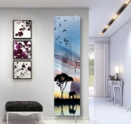 Поворотный зеркальный шкаф Shelf-on Драйв Шелф Арт левый Беленый дуб