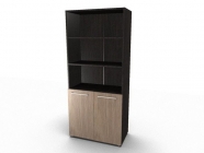 Шкаф Skyland с 1 комплектом глухих малых дверей и топом