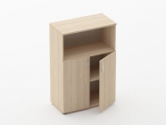 Шкаф средний полуоткрытый Персона Грата Glassy 6.12.121 Туя