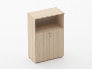 Шкаф средний полуоткрытый Персона Грата Glassy 6.12.121 Туя