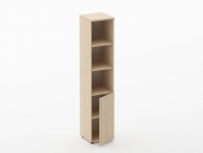 Шкаф высокий полуоткрытый Персона Грата Glassy 6.19.12Пр Туя