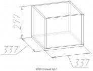 Куб Глазовская МФ 1 Hyper Палисандр спальня Палисандр