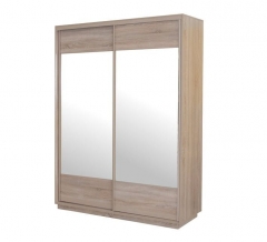 Шкаф-купе 2-дверный Мебельград 1500 дуб сонома
