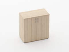 Шкаф низкий закрытый Персона Грата Glassy 6.08.131 Бук светлый