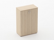 Шкаф средний закрытый Персона Грата Glassy 6.12.131 Орех