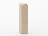 Шкаф высокий закрытый Персона Грата Glassy 6.19.13Л Венге