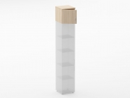 Антресоль узкая Персона Грата Glassy 6.04.13Л Венге