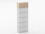 Антресоль широкая Персона Грата Glassy 6.04.131 Орех