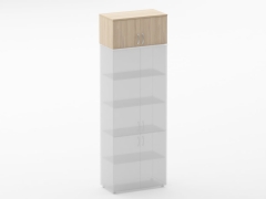 Антресоль широкая Персона Грата Glassy 6.04.131 Орех