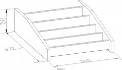 Брючница Глазовская МФ в шкаф 2 Венге