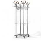 Вешалка гардеробная напольная Титан Гардикс 4-ДК