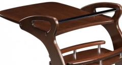 Подкатной столик Висан Фаворит Миланский орех