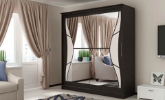 Шкаф-купе Линаура Верона 1800 Венге/Дуб молочный