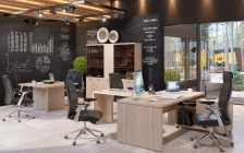 Кабинет руководителя Skyland TORR-Z 3 Дуб Каньон