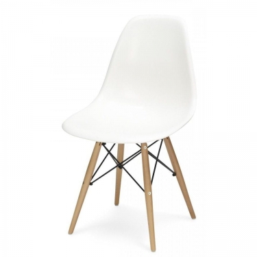 Стул для кухни Цвет мебели Eames SC-001 Белый