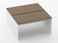 Рабочий модуль Персона Грата Deka ЛДСП каркас 75.145.14 Дуб Верцаска/Белый