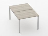 Рабочий модуль Персона Грата Deka П-обр. каркас 7.145.10 Дуб Сантана светлый